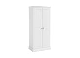 Bordeaux White Full Hanging Wardrobe